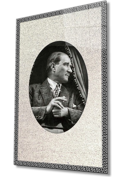 Çerçeveli Atatürk Cam Tablo