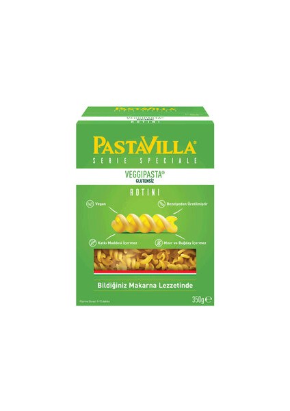 Veggi Glutensiz Makarna 350 G ( 4 Adet )