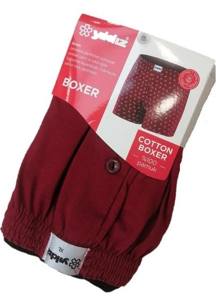 Erkek Penye Havlu Bel Düz Boxer 43 - 6 Adet
