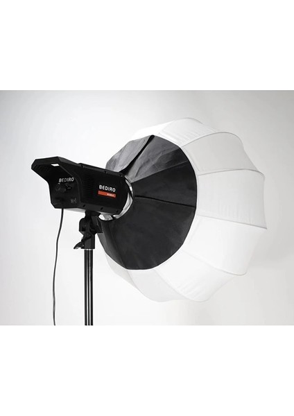 Filli Kutum Fotoğraf Stüdyosu LED Sürekli Video Işığı Lambası  65  cm Bowens Fener Tarzı Softbox  210  cm