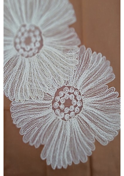 6 Adet Çiçek Yelpaze Krem Gold Simli Bardak Altlığı & Kokteyl Peçetesi modelleri