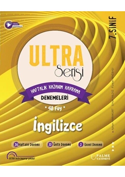 7. Sınıf İngilizce Ultra Haftalık Kazanım Kavrama 48 Deneme