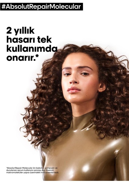 Serie Expert Absolut Repair Molecular Onarıcı Ve Güçlendirici Saç Bakım Seti indirimleri