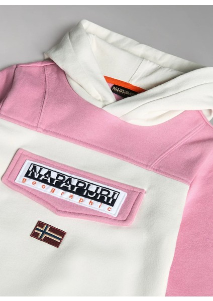 Kız Çocuk Pembe Sweatshırt NP0A4GMMMC01 K Burgee W 2