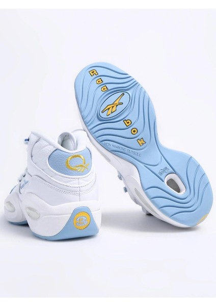 Qustıon Mıd Denver Nuggets Allen Iverson Gerçek Deri Erkek Basketbol Ayakkabısı indirimleri