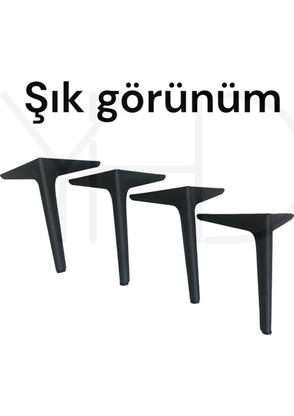 Metal Koltuk, Kanepe, Dolap, Berjer, Tv Ünitesi Ayağı 20 cm