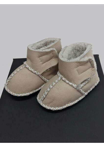 Bebek Deri Çift Cırtlı Bebek İlk Adım Ayakkabısı Patiği NG3027 fiyatları