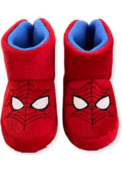 Spiderman Örümcek Adam Erkek Çocuk Anaokulu Kreş Ev Kaydırmaz Taban Kırmızı Panduf fiyatları