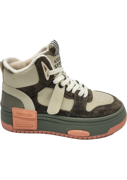 23K358-1 Yeşil Kadın Sneaker fiyatları