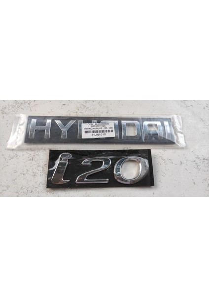 Hyundai I20 Yazı Takımı Ikili Set
