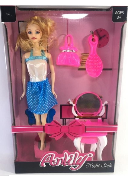 CLZ505 Night Style Aksesuarlı Bebek