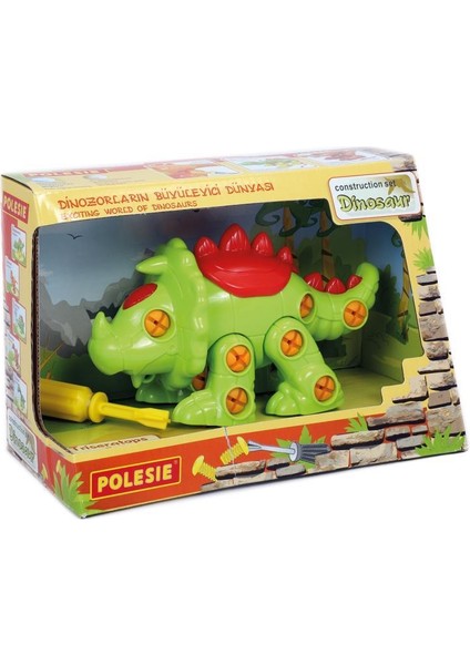 CLZ505 Polesie Sök Tak Dinozor Triseratops 32 Parça fiyatları