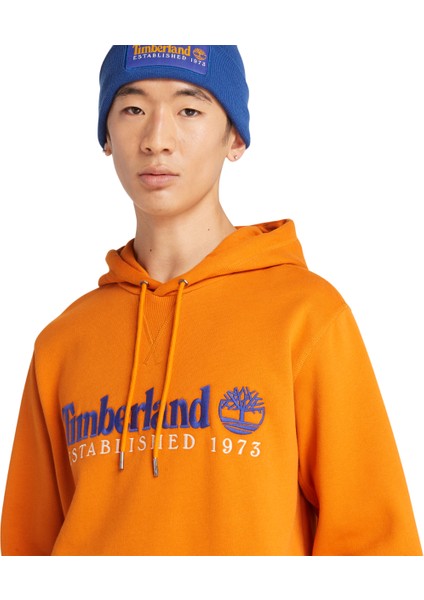 Ls 50TH Anniversary Est. 1973 Erkek Turuncu Kapüşonlu Sweatshirt fiyatları