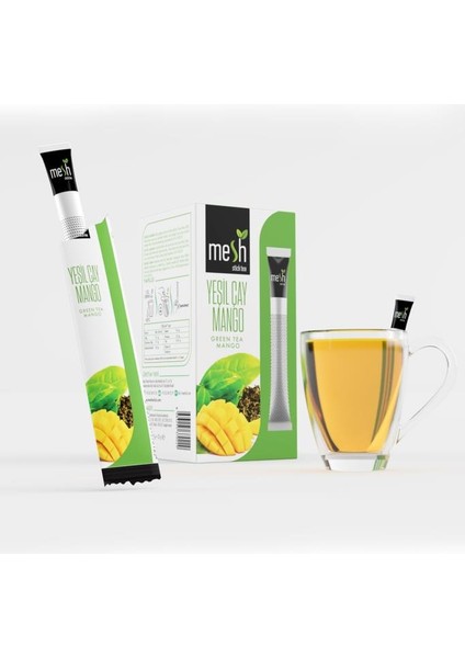 Mesh Stick 16'lı Yeşil Çay Mango 2 Paket Birarada modelleri