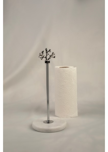 3'Lü Gümüş Mermer Çeyiz Seti Sunumluk & Peçetelik & Rulo Peçetelik Gerçek Mermer Pasta Sunumu, modelleri