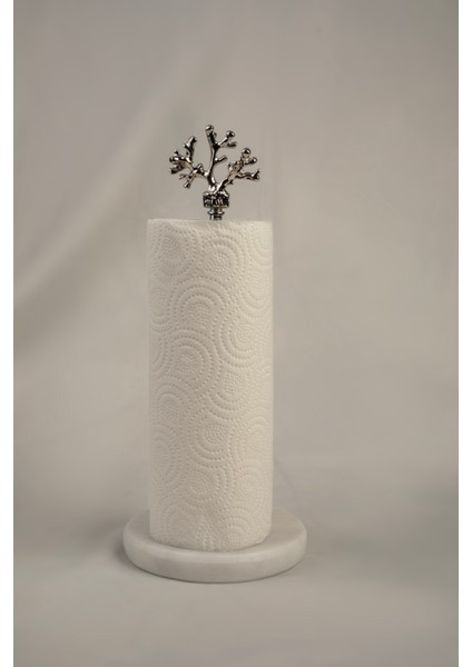 3'Lü Gümüş Mermer Çeyiz Seti Sunumluk & Peçetelik & Rulo Peçetelik Gerçek Mermer Pasta Sunumu, fırsatları