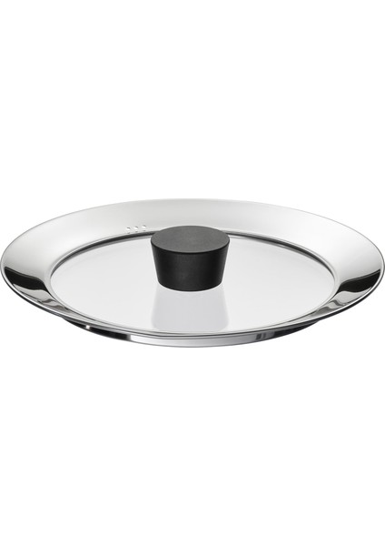 Tencere Kapağı, Paslanmaz Çelik-Cam, 21 Cm, Klockren