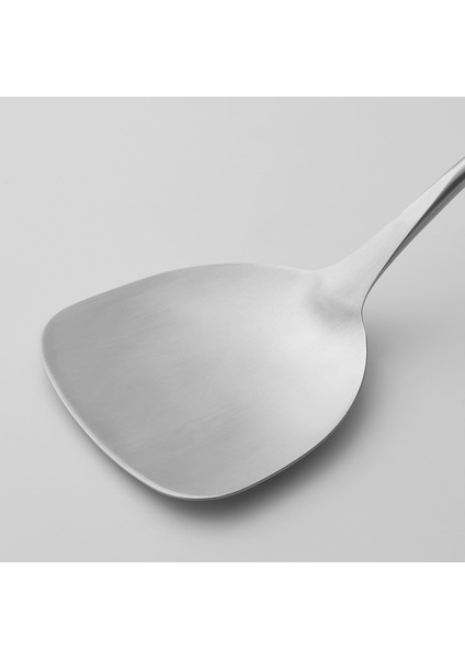 Spatula, Paslanmaz Çelik-Ceviz, 37 Cm, Slıtstark