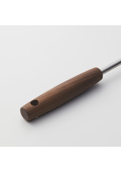 Spatula, Paslanmaz Çelik-Ceviz, 37 Cm, Slıtstark