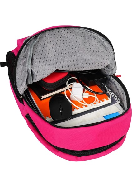 Hydra Unisex Pembe Günlük Okul Çantası