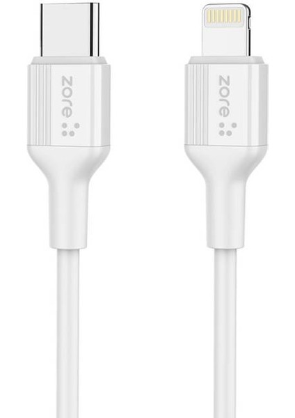 Apple Zore Play Serisi Type-C To Lightning 2in1 Pd Seyahat Şarj Aleti 20W MIDI-PL08