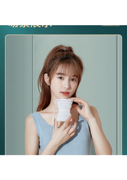 350ML Seyahat Seyahat Taşınabilir Silikon Katlanır Bardak (Yurt Dışından) modelleri