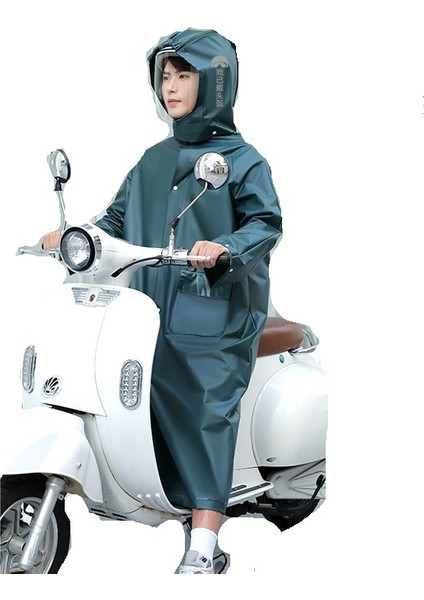Yeni Ürün Kask Elektrikli Araba Motosiklet Yağmurluk Giyebilir (Yurt Dışından)
