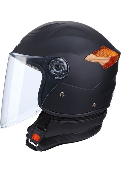 Çıkarılabilir Boyunlu Four Seasons Evrensel Elektrikli Araç Motosiklet Yansıtıcı Kask (Yurt Dışından)