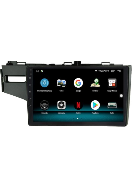 Honda Jazz Android 13 Multimedya Carplay 4gb RAM+64GB HDD 2015-2019 Navigasyon Ekran