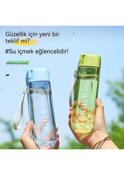 Chinese Manufacturer Basit Kare Taşınabilir Plastik Su Bardağı (Yurt Dışından)