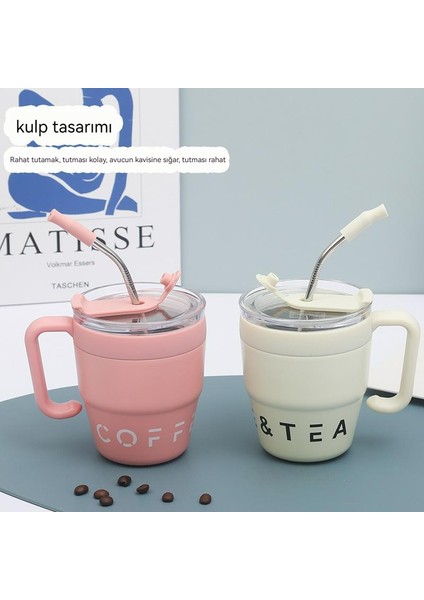 Kulplu Hasır Bardak Paslanmaz Çelik Kahve Fincanı (Yurt Dışından) fiyatları