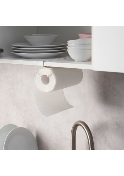 Çok Amaçlı Raf Askısı, IKEA Beyaz, 10X29X7 Cm, Palycke Şarap kadeh askısı modelleri