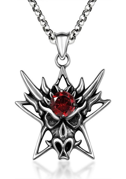 Erkek Titanyum Çelik Kolye (Yurt Dışından)