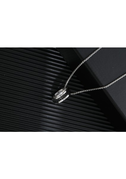 Erkek Titanyum Çelik Kolye (Yurt Dışından)