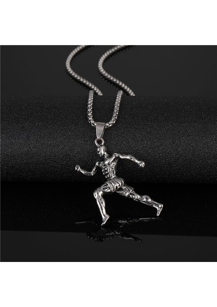 Erkek Titanyum Çelik Kolye (Yurt Dışından)