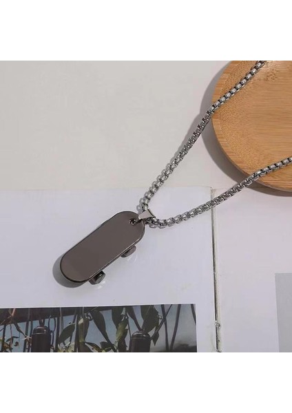 Erkek Titanyum Çelik Kolye (Yurt Dışından)