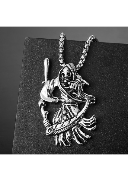 Erkek Titanyum Çelik Kolye (Yurt Dışından)