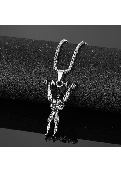 Erkek Titanyum Çelik Kolye (Yurt Dışından)