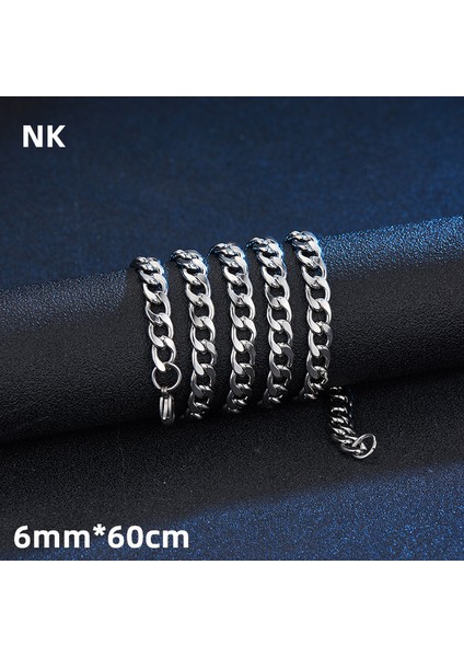 Erkek Titanyum Çelik Kolye (Yurt Dışından)