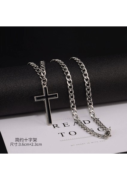 Erkek Titanyum Çelik Kolye (Yurt Dışından)