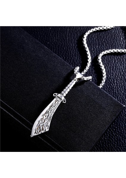 Erkek Titanyum Çelik Kolye (Yurt Dışından)