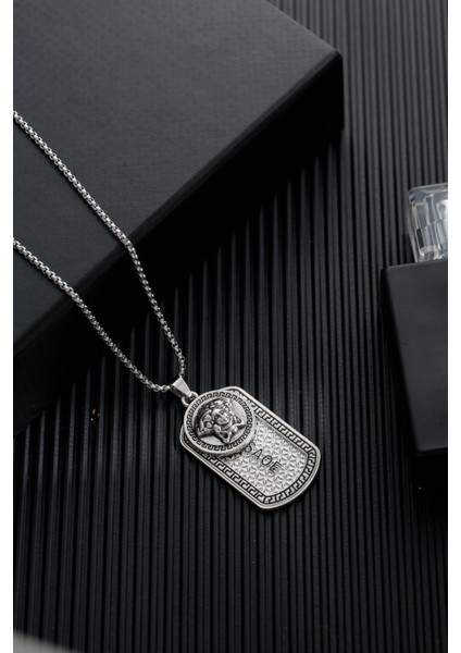 Erkek Titanyum Çelik Kolye (Yurt Dışından)