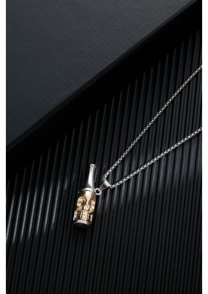 Erkek Titanyum Çelik Kolye (Yurt Dışından)