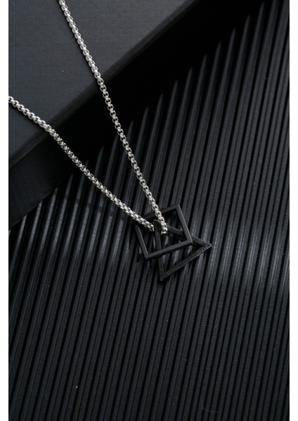 Erkek Titanyum Çelik Kolye (Yurt Dışından)