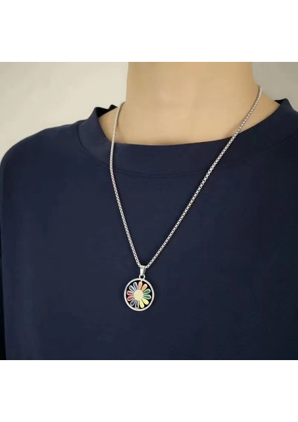 Erkek Titanyum Çelik Kolye (Yurt Dışından)