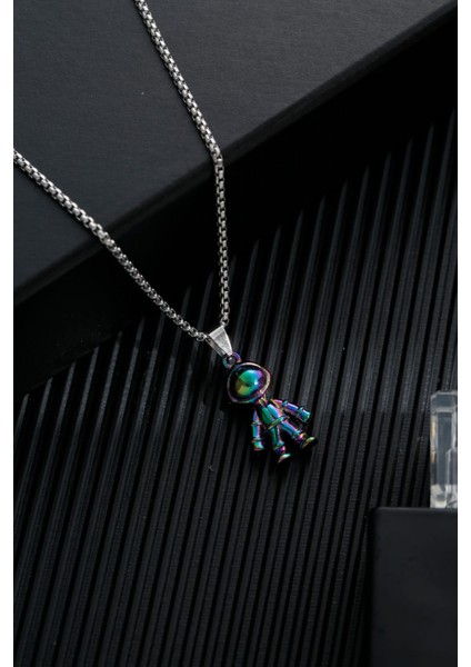 Erkek Titanyum Çelik Kolye (Yurt Dışından)