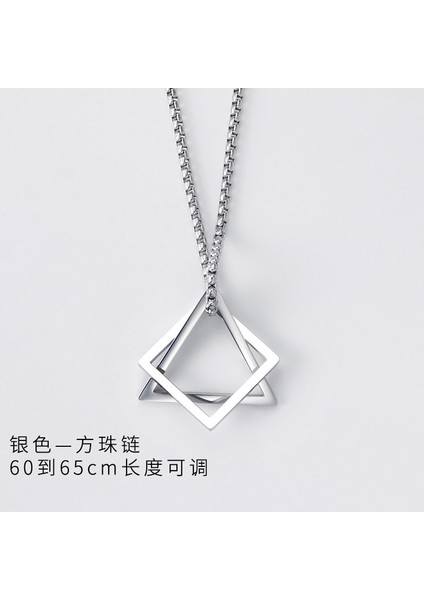 Erkek Titanyum Çelik Kolye (Yurt Dışından)