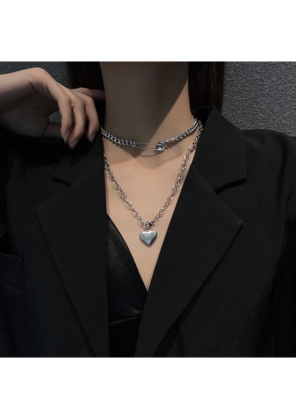 Erkek Titanyum Çelik Kolye (Yurt Dışından)