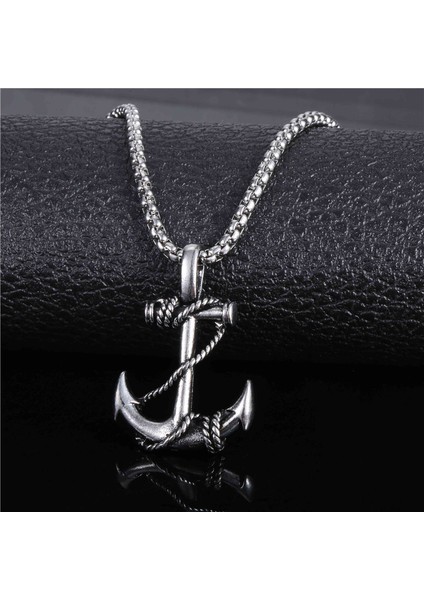 Erkek Titanyum Çelik Kolye (Yurt Dışından)