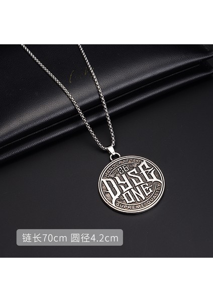 Erkek Titanyum Çelik Kolye (Yurt Dışından)